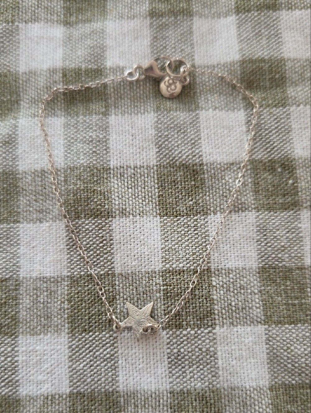 Gorjana Delicate Silver Star Pendant Bracelet - Silver